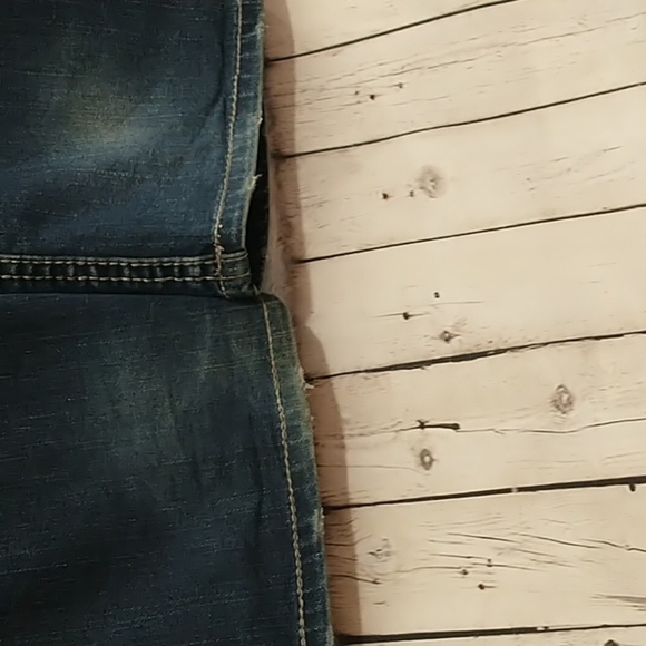 RICKI'S Brooke Revolution boot cut jeans back flap chunky stitch pockets sz 29/8 - Picture 6 of 6